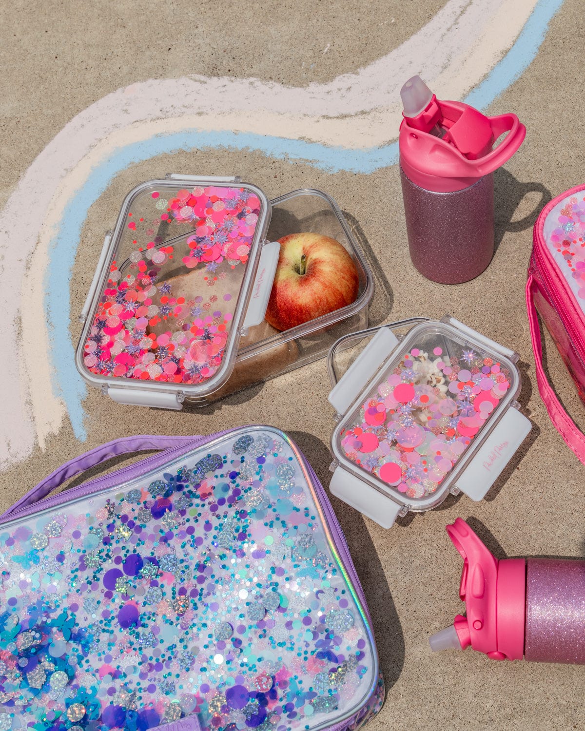 Sweet Tart Confetti Food Storage Box Set Of Two