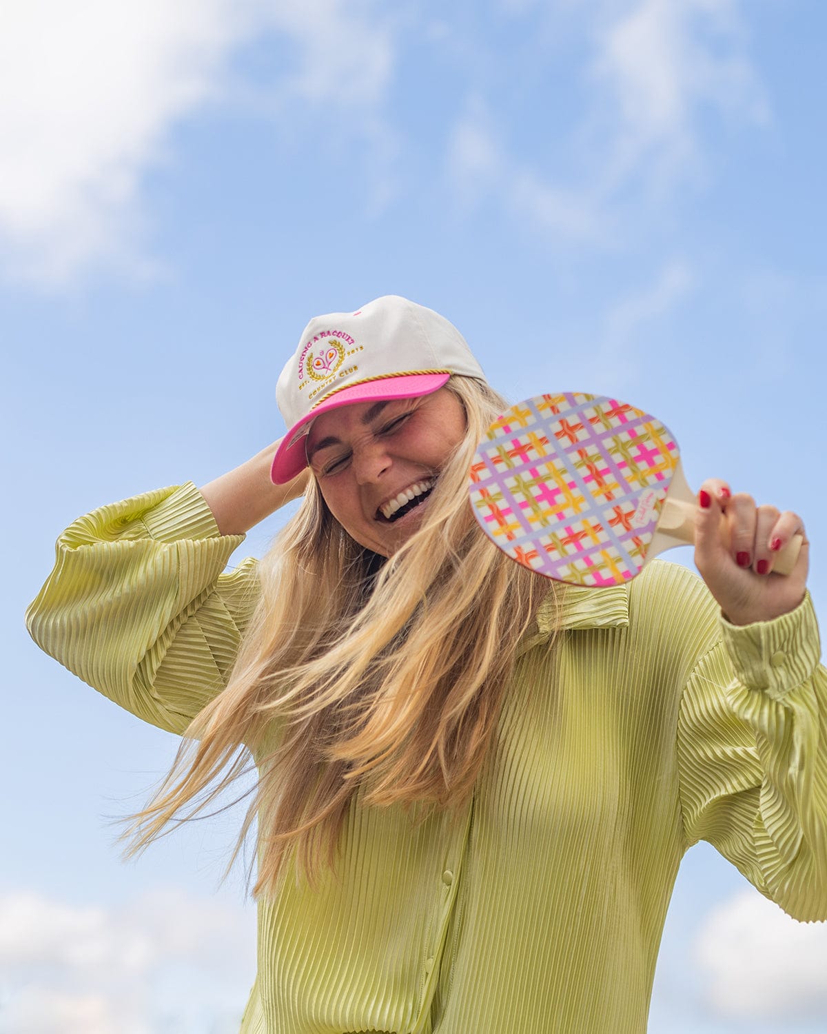 Causing A Racquet Baseball Hat