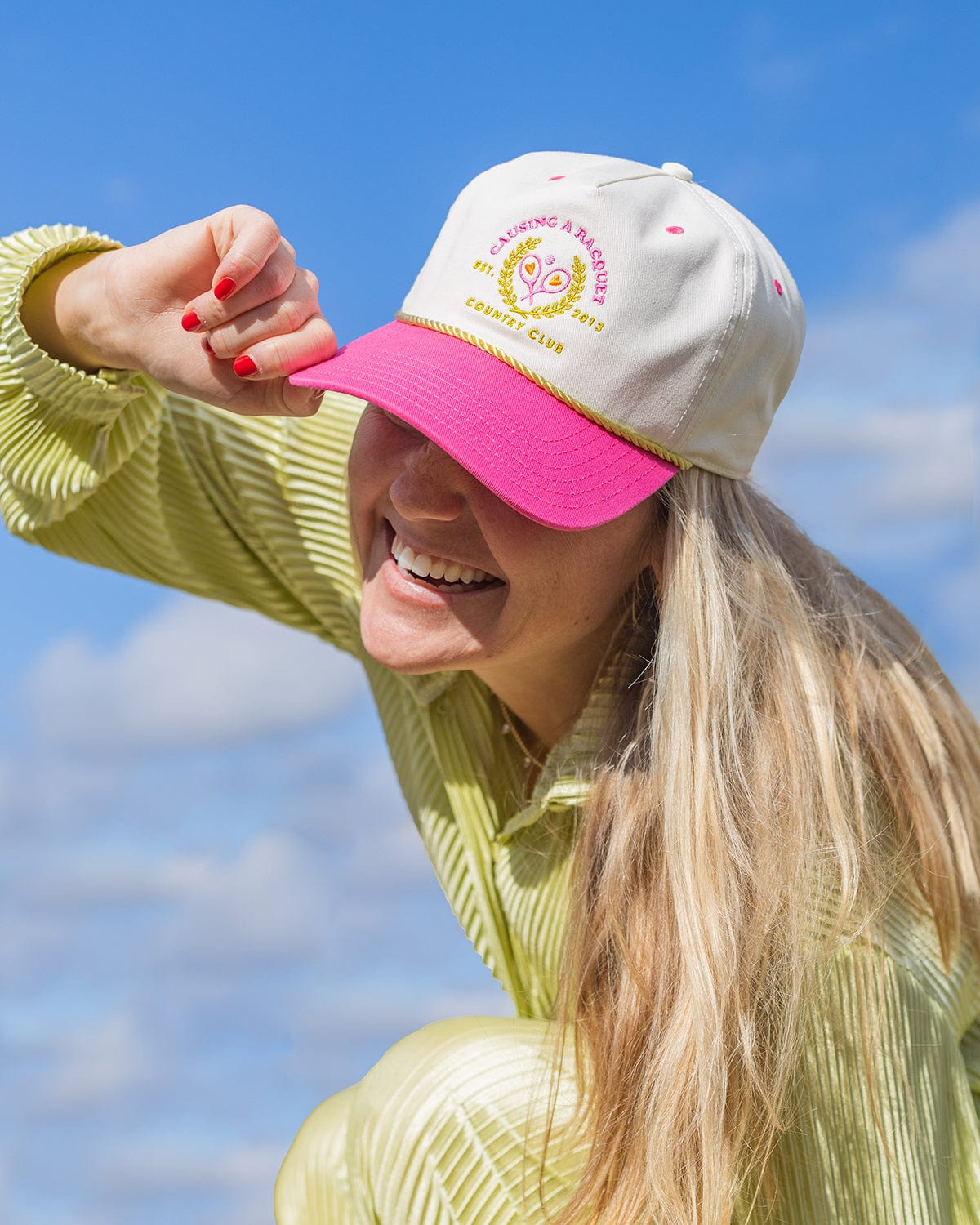 Causing A Racquet Baseball Hat