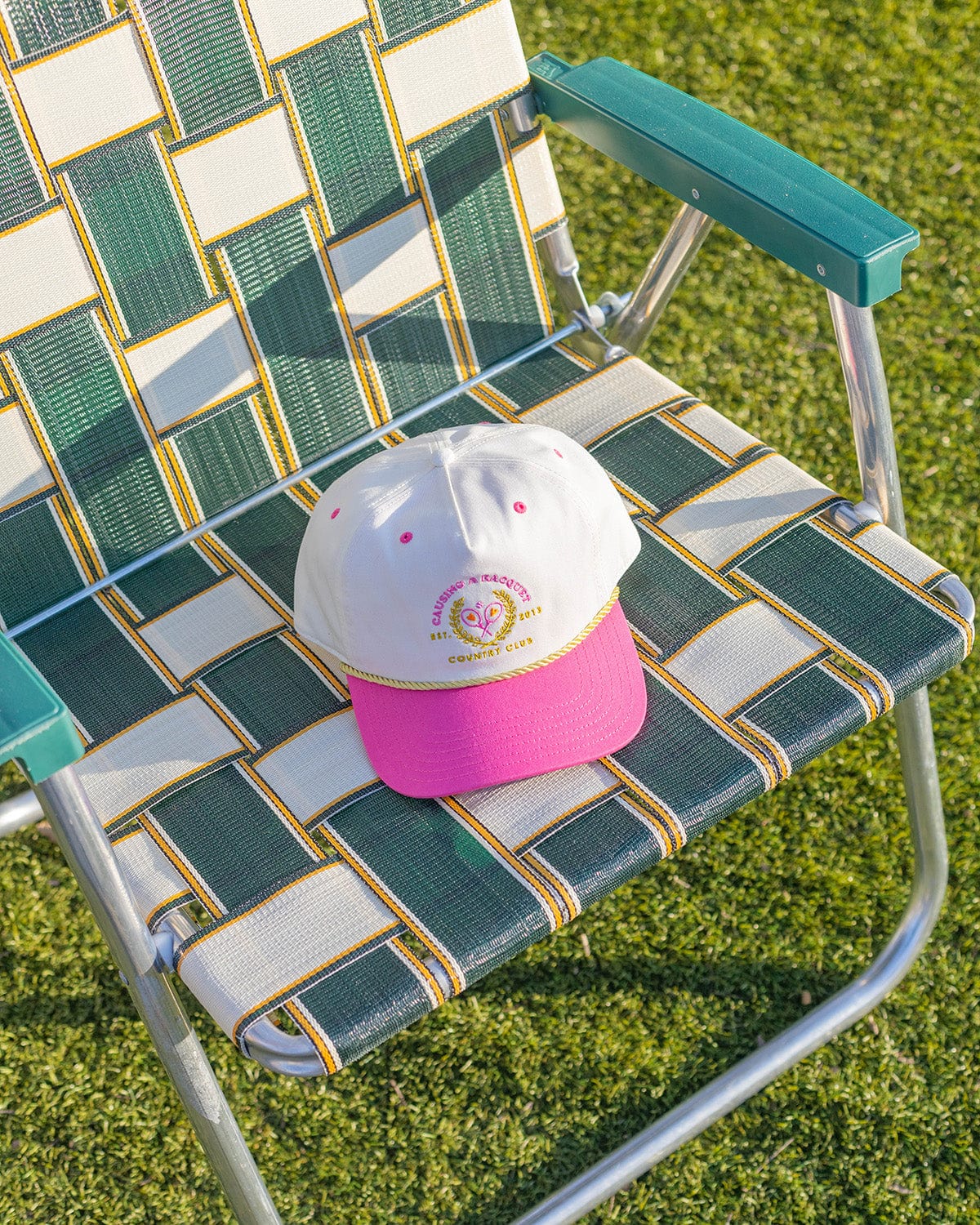 Causing A Racquet Baseball Hat