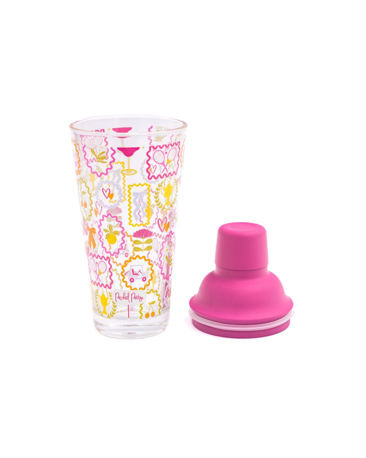 The Clubhouse Glass Cocktail Shaker