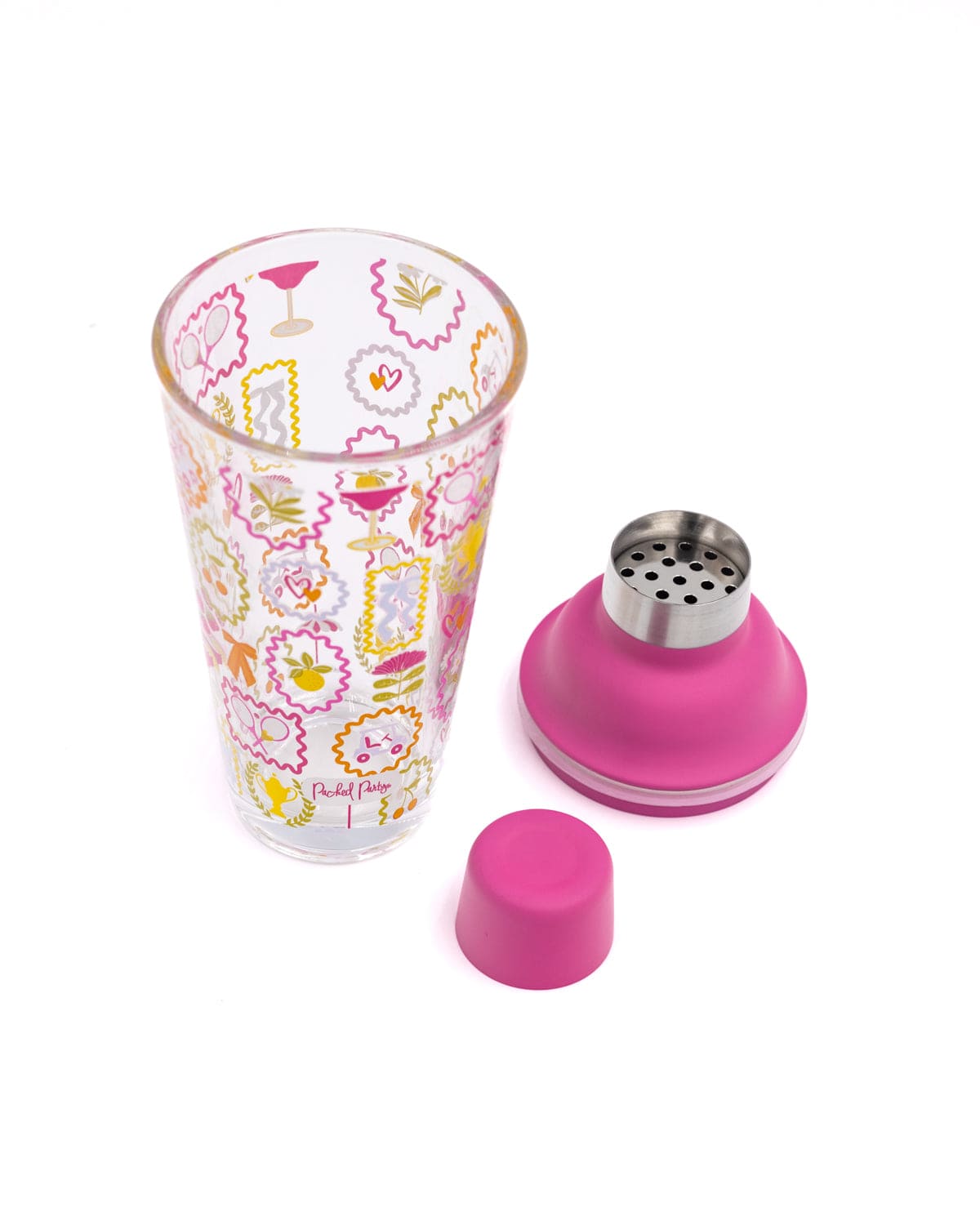 The Clubhouse Glass Cocktail Shaker