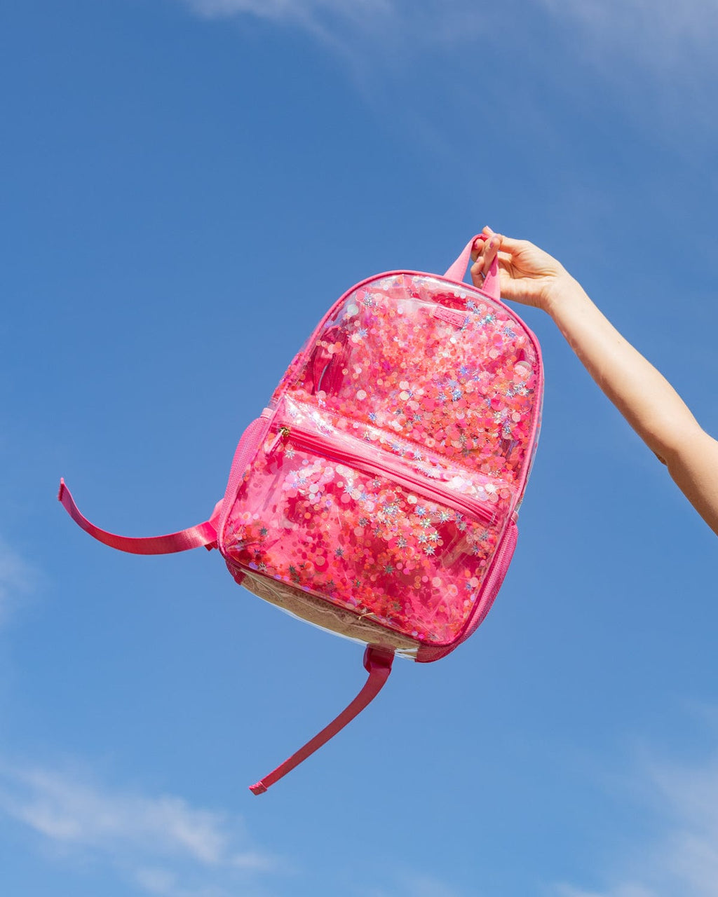 Sweet Tart Pink Confetti Backpack