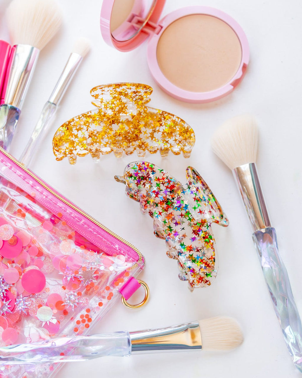 Confetti Club Hair Claw Clips (set of 2)