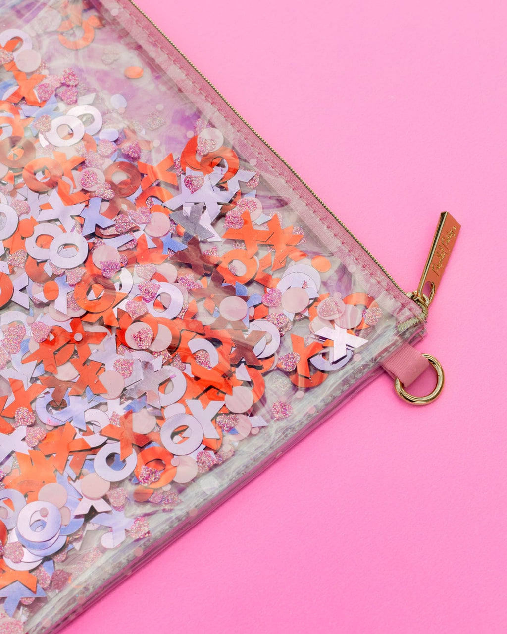 XOXO Confetti Everything Pouch