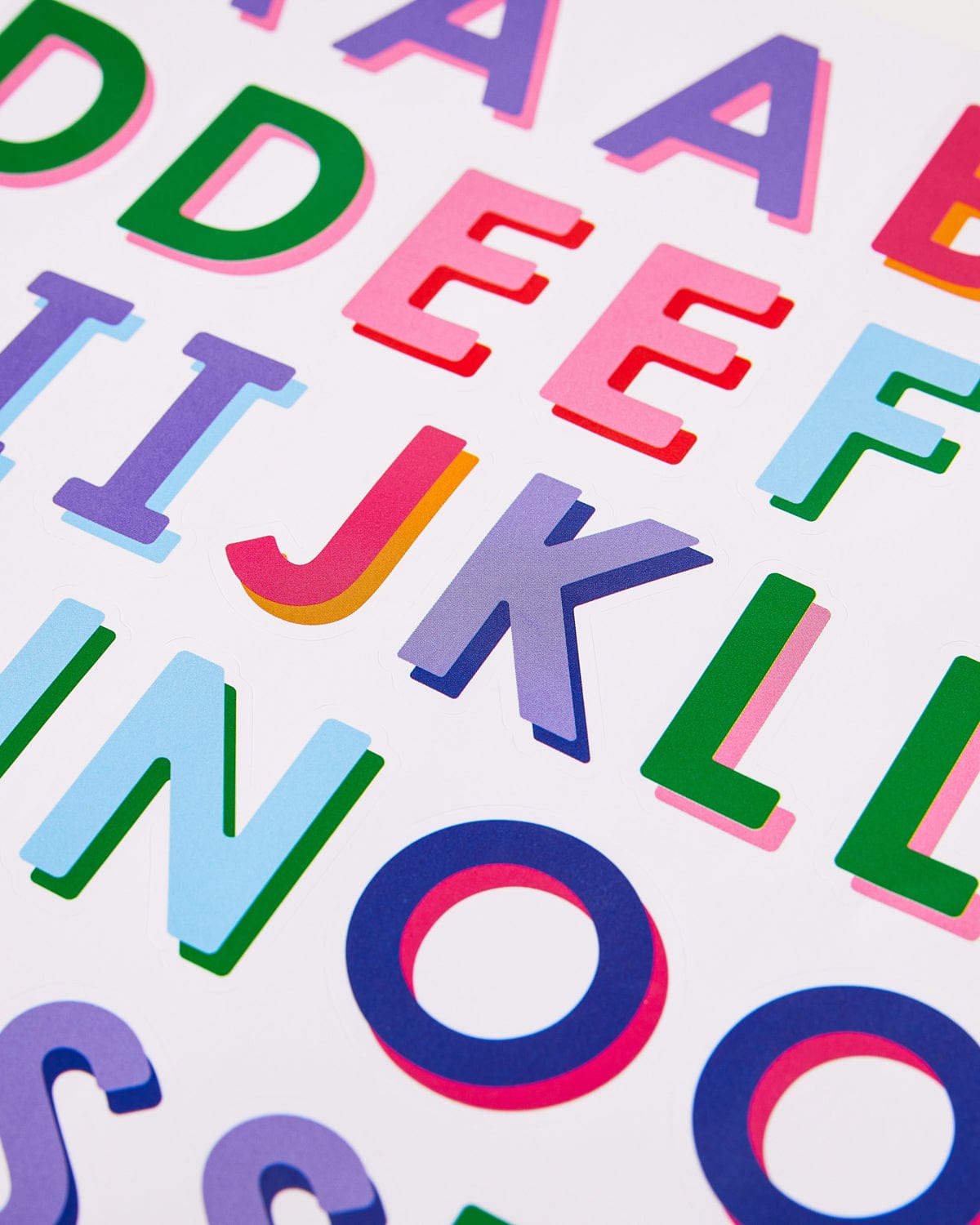 Vinyl Letter Sticker Pack