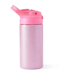 Pink Stainless Steel Glitter Water Bottle