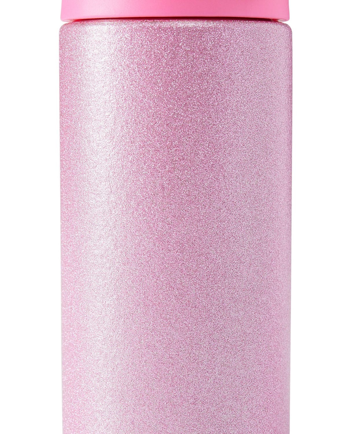 Pink Stainless Steel Glitter Water Bottle