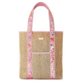 Ratan Woven Confetti Tote Bag