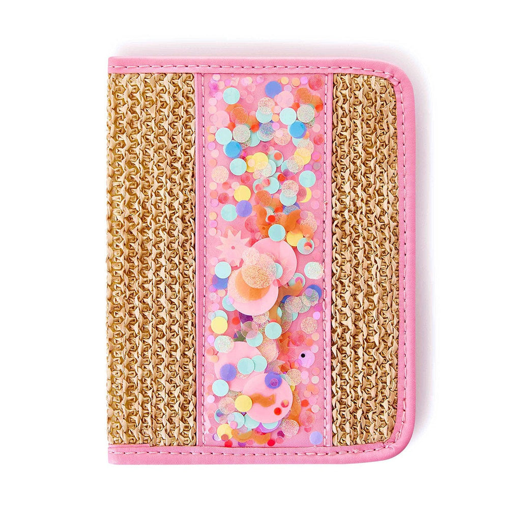 Woven Confetti Passport Holder