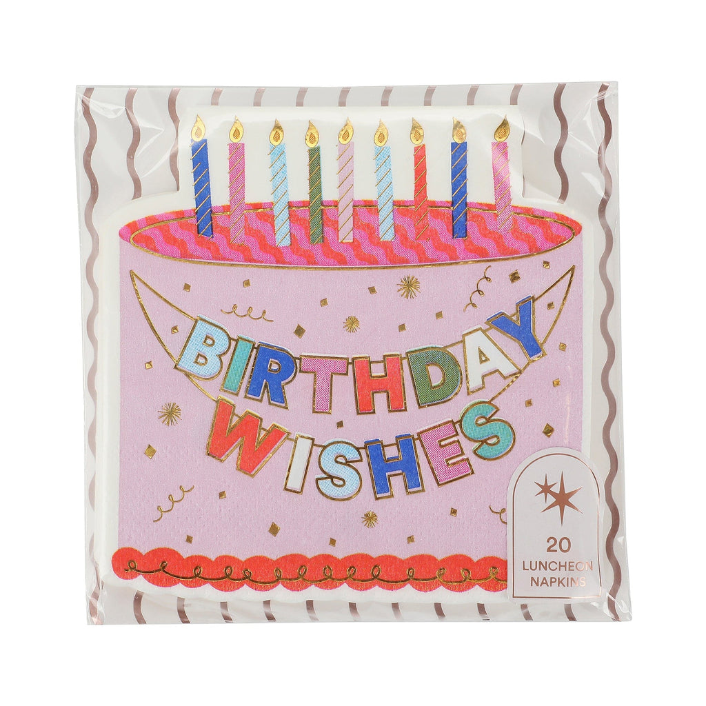 Birthday Wishes Napkins (20 count)