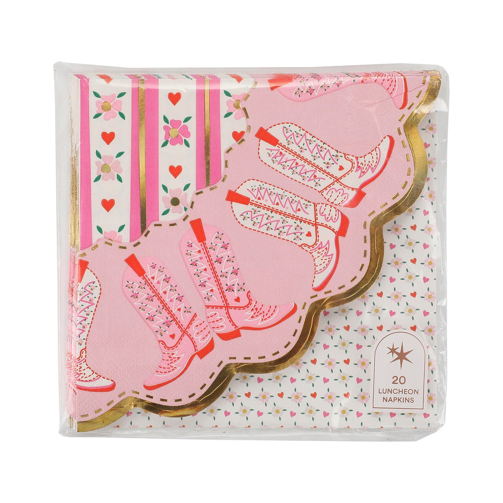 Boot Scoot Blooms Napkins (20 count)