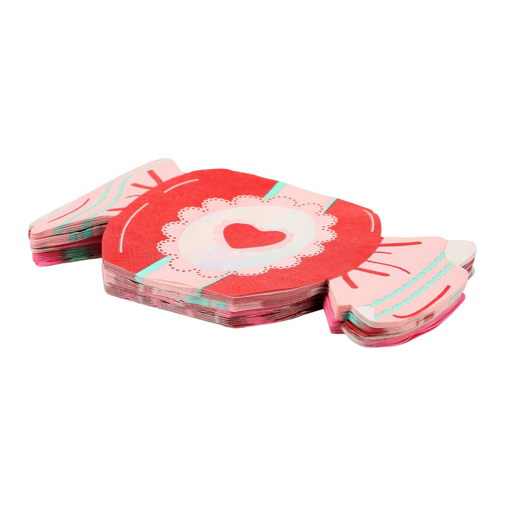 Sweetheart Candy Shaped Napkins (20 count)