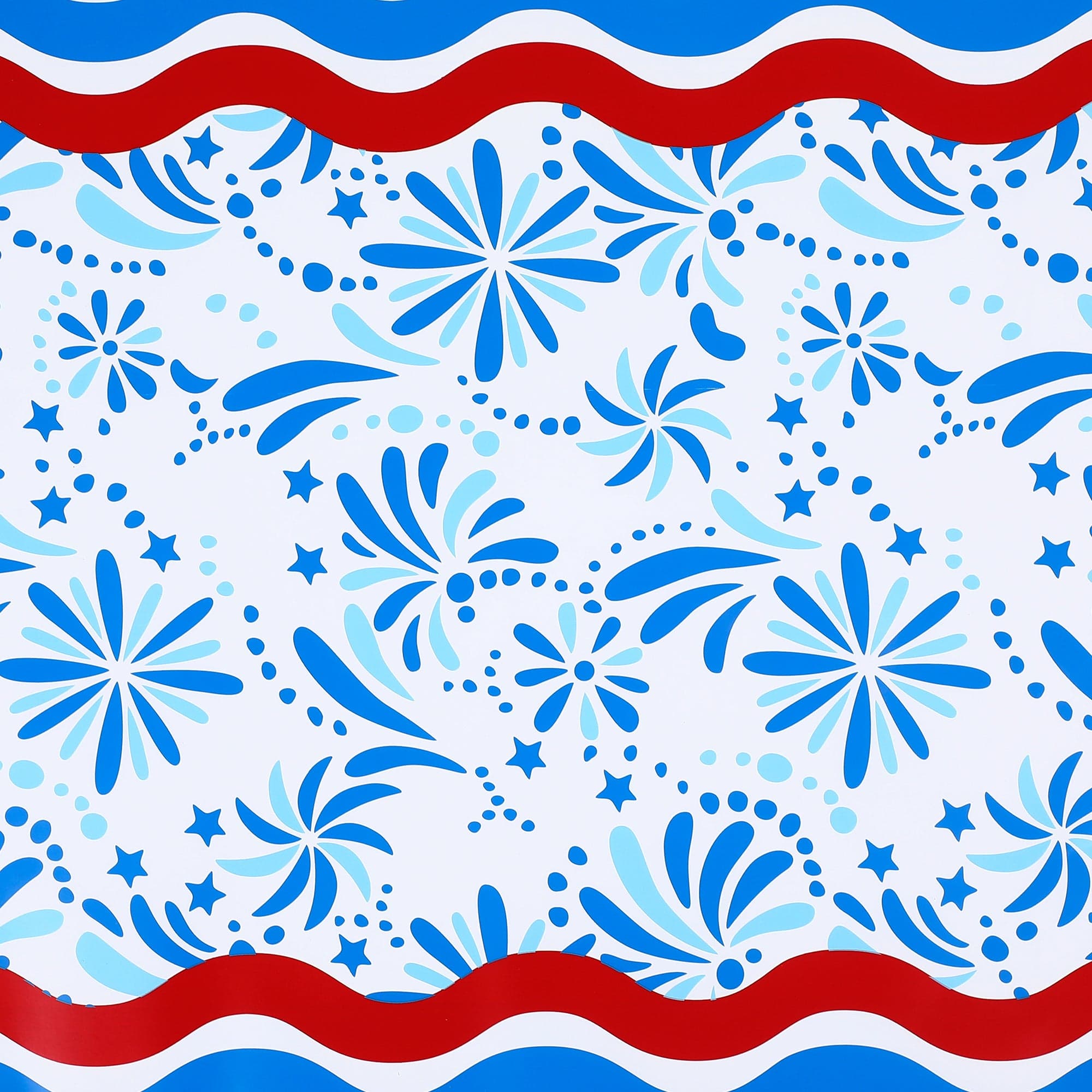 Star Spangled Spark Paper Table Runner