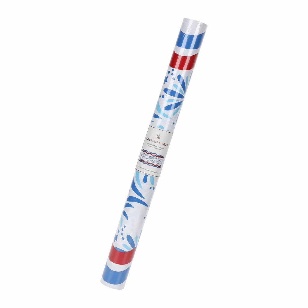 Star Spangled Spark Paper Table Runner