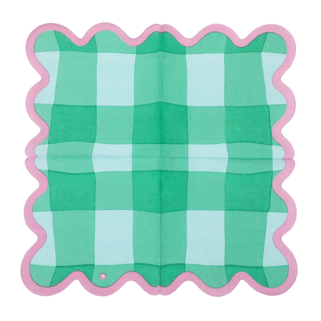 Colowave Gingham Cocktail Napkins (20 ct)