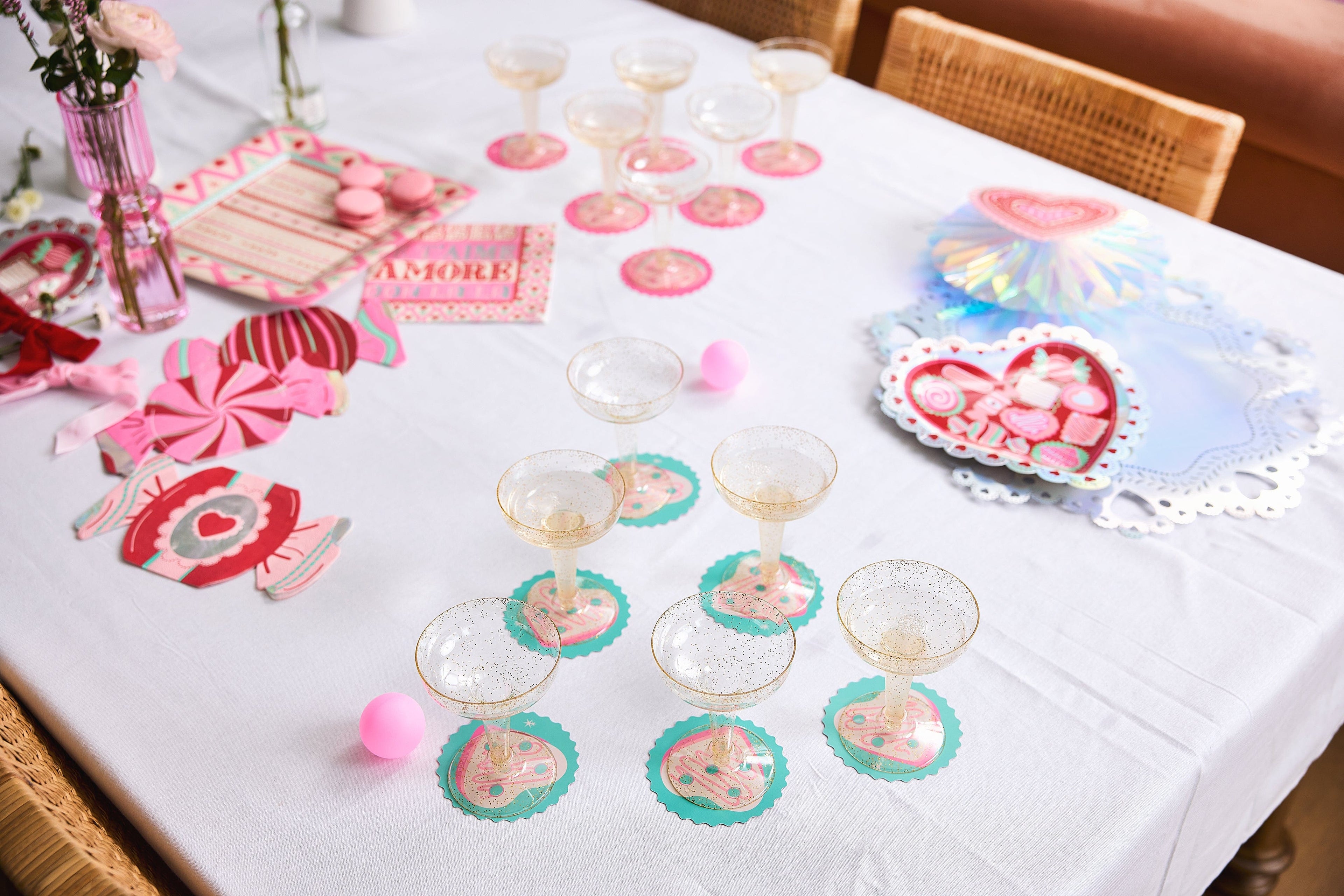 Champagne Plink Party Game Set