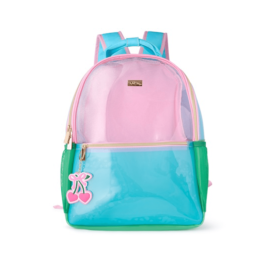 Color Block Jelly Backpack