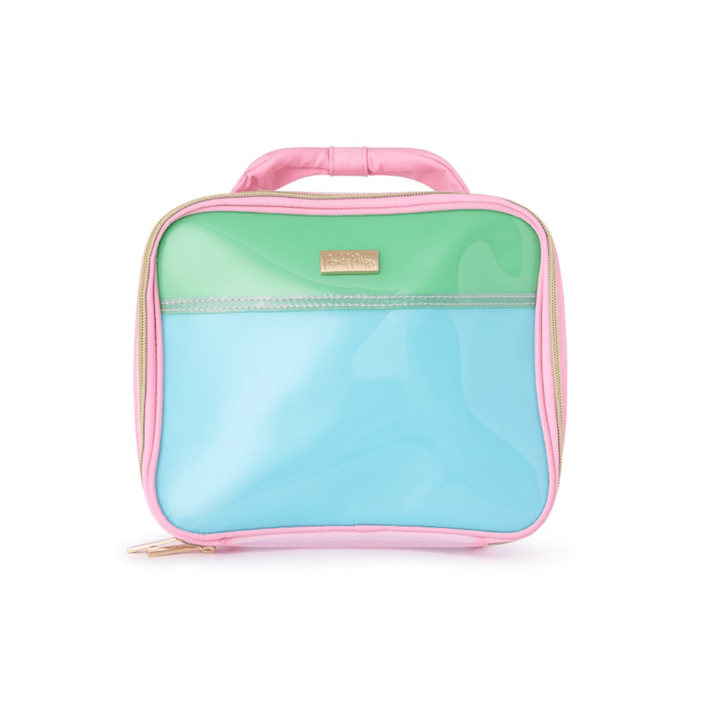 Color Block Jelly Insulated Lunchbox