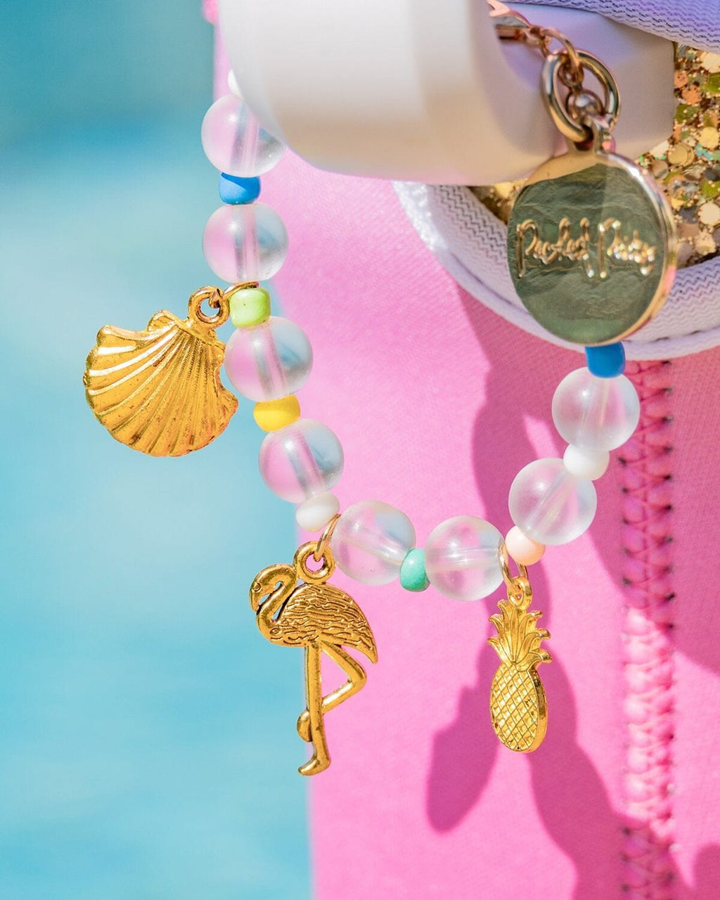 Beaded Summer Drink Charms