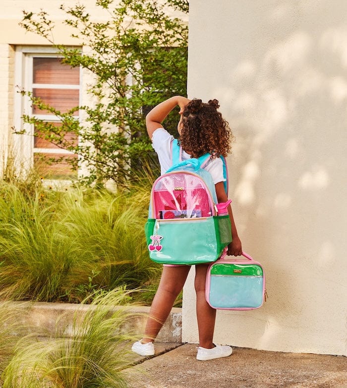 Color Block Jelly Insulated Lunchbox