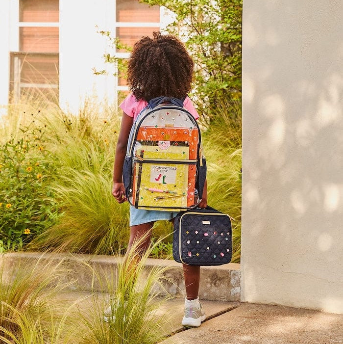 Denim and Gems Clear Backpack