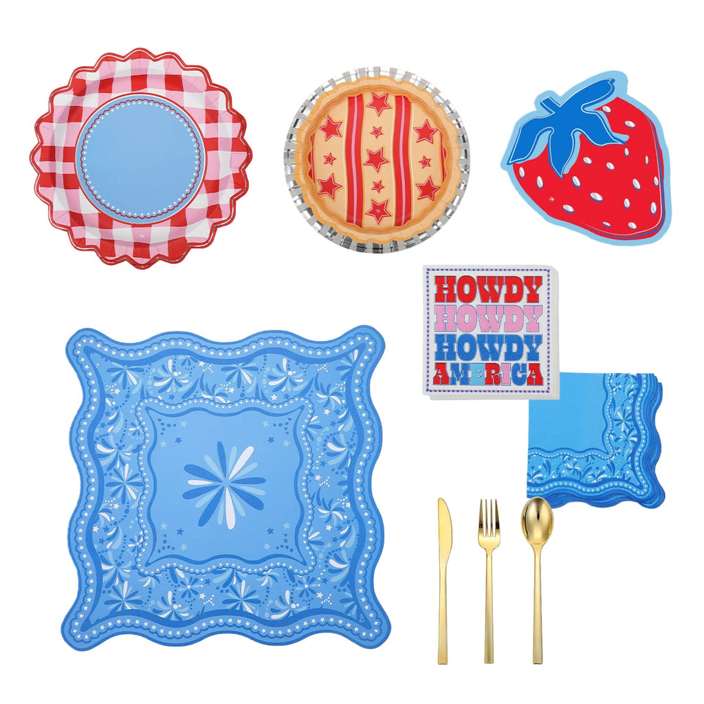 Patriotic Tableware Party Kit