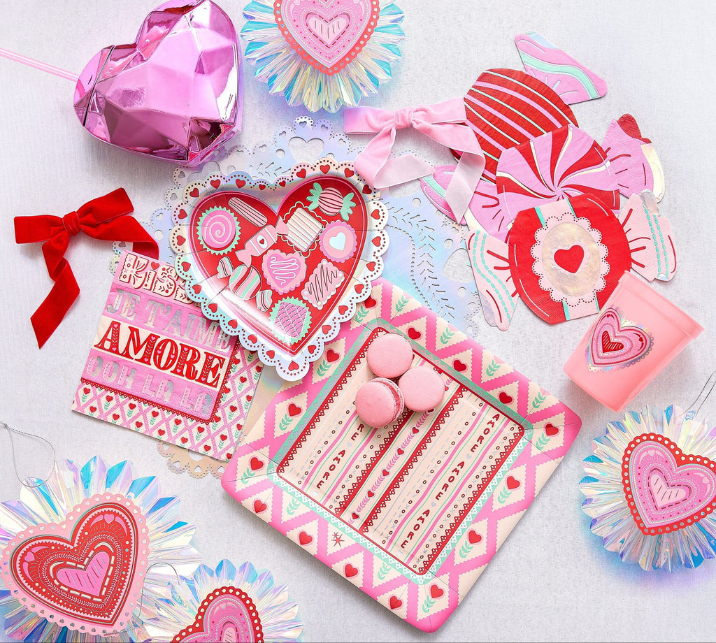 Sweetheart Candy Shaped Napkins (20 count)