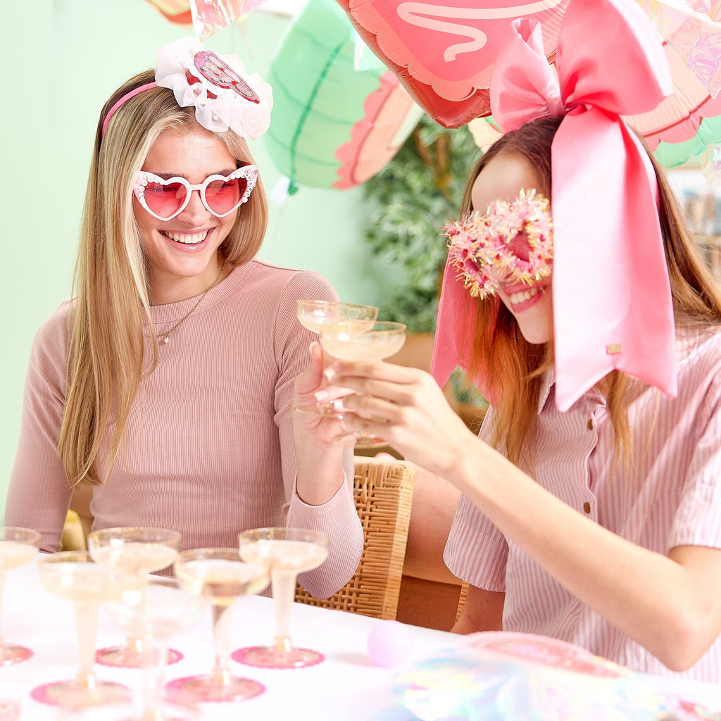 Novelty Heart Glasses (Single or Set of 4)